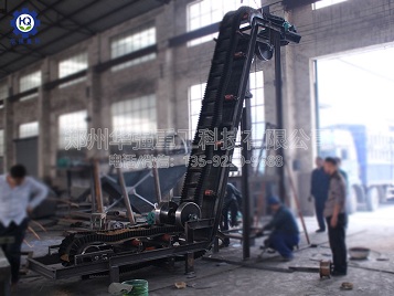 大傾角皮帶輸送機